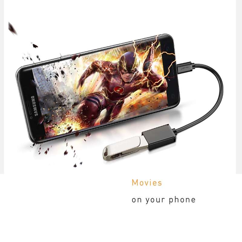 SE-Q10 Micro USB V8 OTG Cable