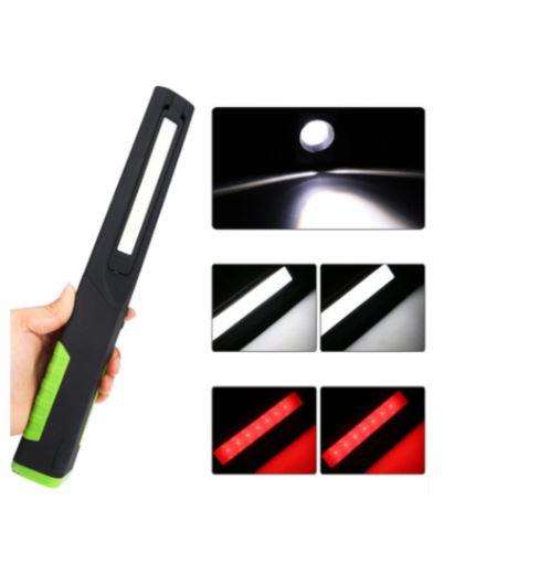 FA-1740 Rechargeable Slim Work Lamp With Red Light And Dinamo for Emergency