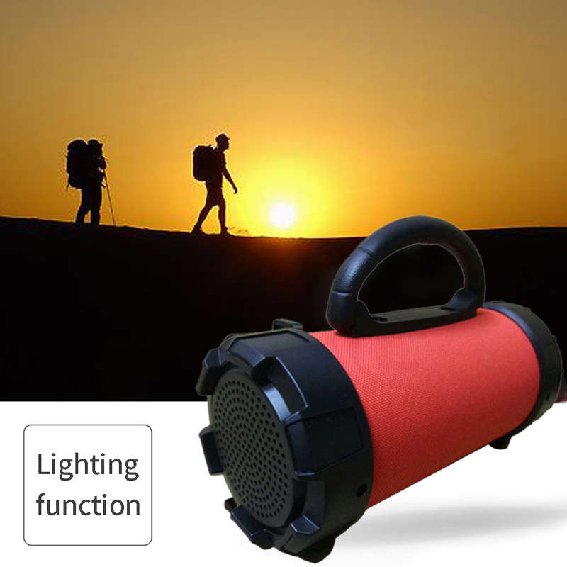 F18 Hi-Fi Super Base Bluetooth Speaker With Torch USB And Micro SD Card Playback, FM Radio, Line In