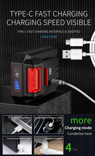 FA-W8101A Rechargeable COB Stepless Dimming Work Light With Removeable Battery Pack