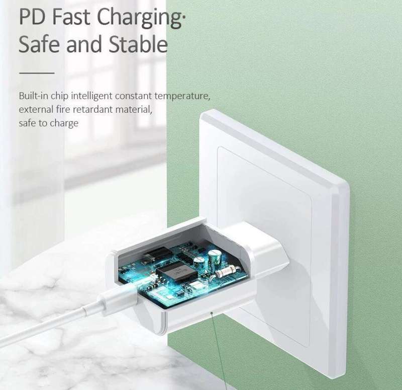 A2347 25W Fast Charging USB Type-C EU Adapter