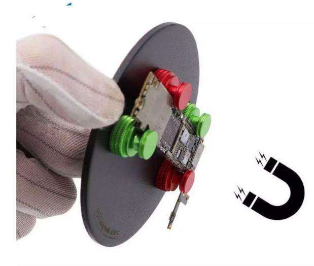 XF0199 PCB  Microscope Base Magnetic Round Fixture Maintenance Platform