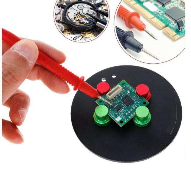 XF0199 PCB  Microscope Base Magnetic Round Fixture Maintenance Platform