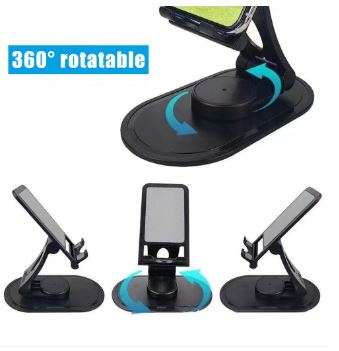 360° Rotate Universal Desktop Folding Mobile Phone Holder Desktop Stand