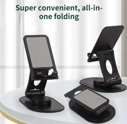 360° Rotate Universal Desktop Folding Mobile Phone Holder Desktop Stand