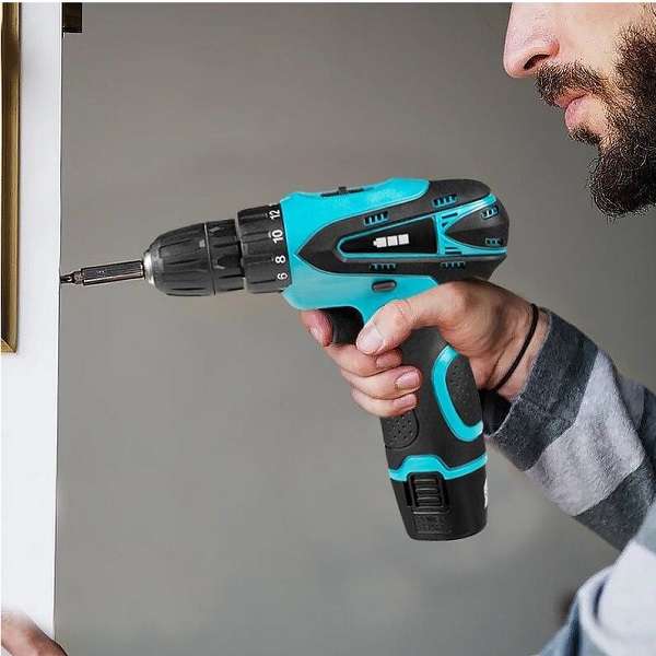 Jiageng JG20375045 Electric Drill With 2 x 12V  4500mah Battery