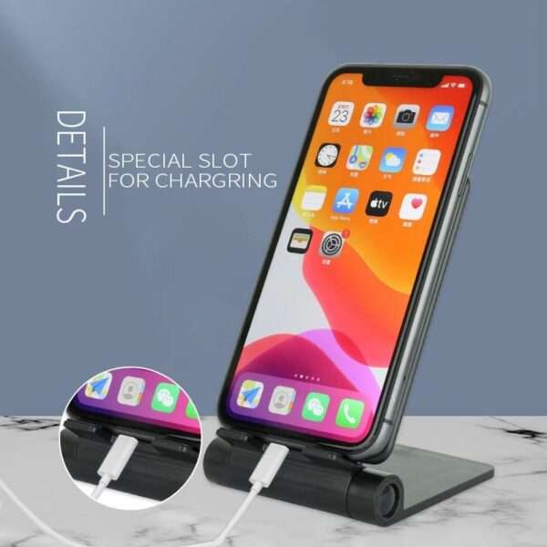 JZ-Y001 Desk Holder Cell phone Tablet With Portable Makeup Mirror