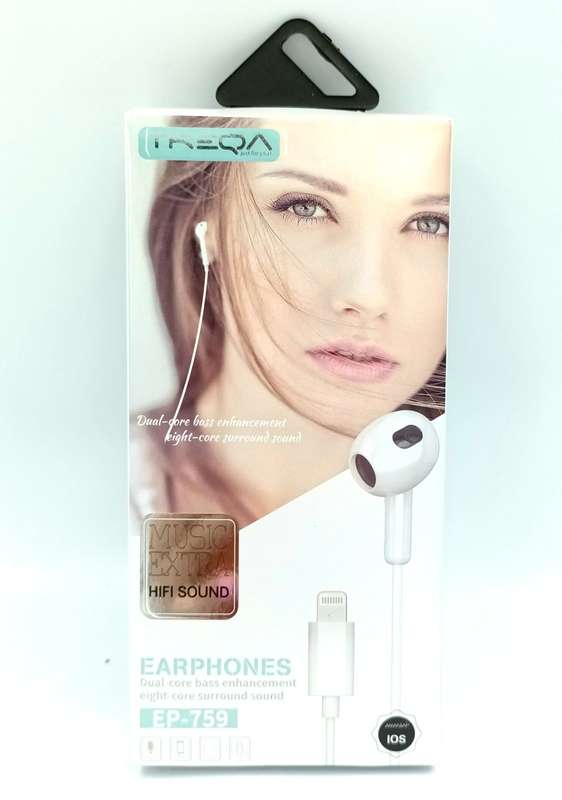 Treqa EP-759 Lightning Earphone IOS