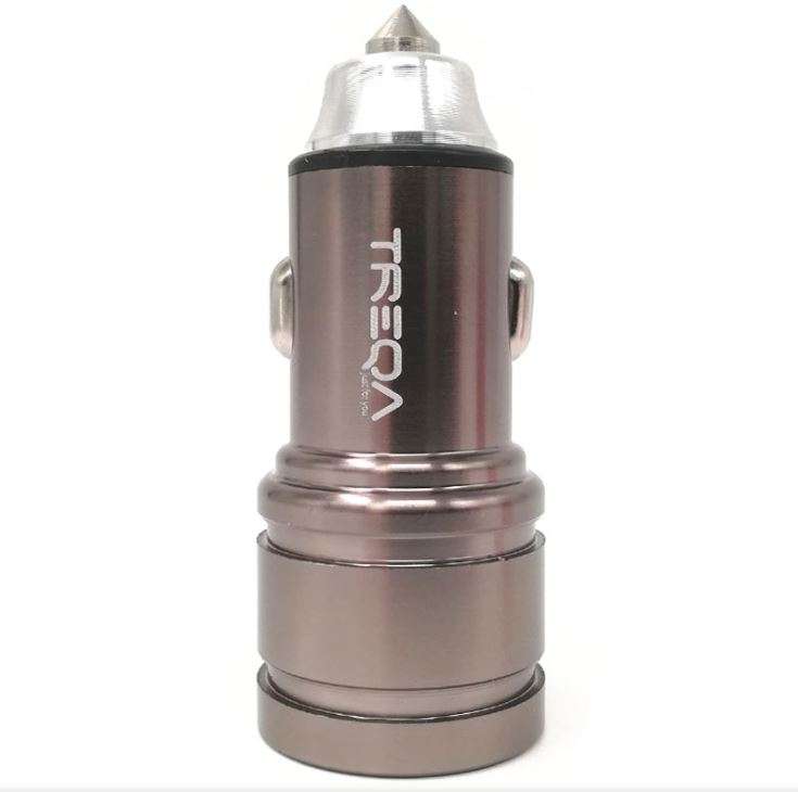 Treqa CC-314 Auto-ID 3.1A Dual USB Car Charger