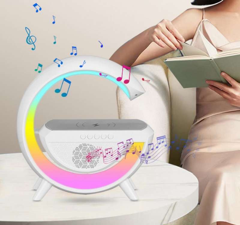 BT-2301 Wireless Charger With Bluetooth Speaker