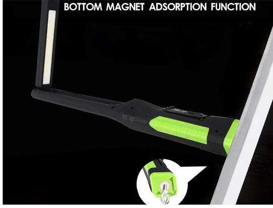 FA-1740 Rechargeable Slim Work Lamp With Red Light And Dinamo for Emergency