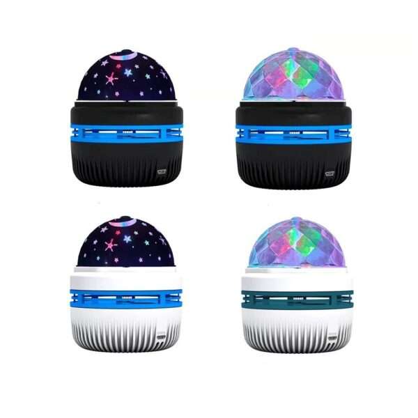 Q6 Rotating Starry Sky Projector Lights Magic Ball LED Projection Lamp