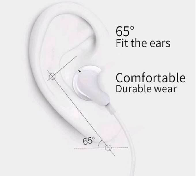 Treqa EP-735-IOS Lightning Pin Stereo Earphones For Lightning