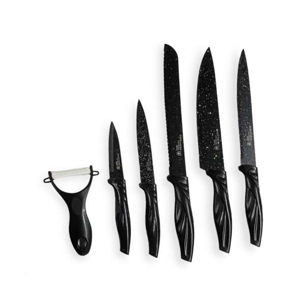 EVDRTVERTH SYF-034 Non Stick Knife Set Of 6  7313