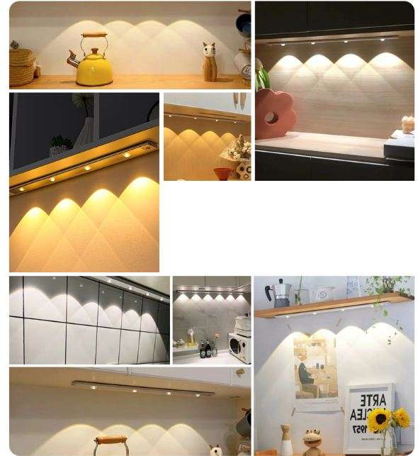 FA-Z-20 Rechargeable USB Sensor Light 3 Tone White Lights 20cm