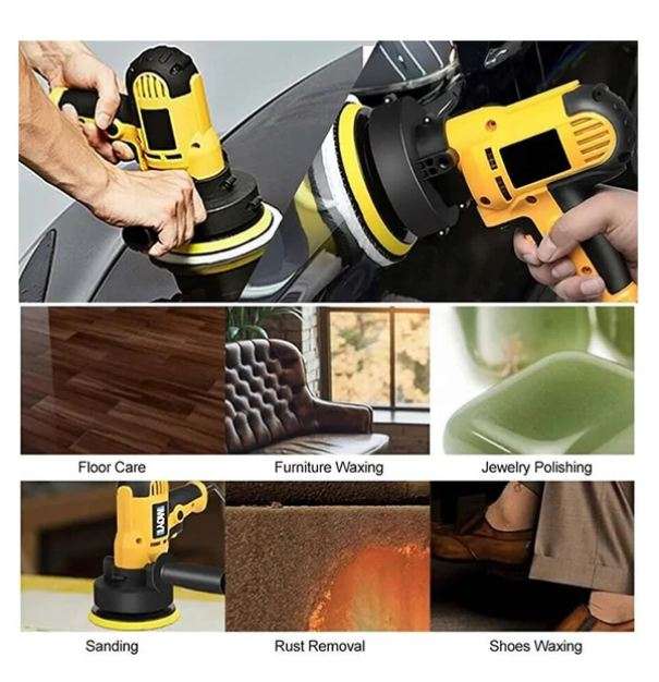 JG6401 Portable Car Polisher 125mm