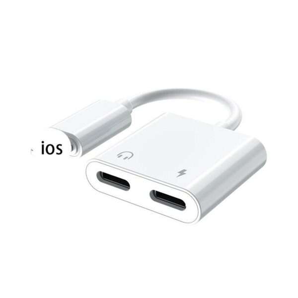 Aerbes AB-S663-i 2-in-1 IOS to IOS + IOS Adapter Cable