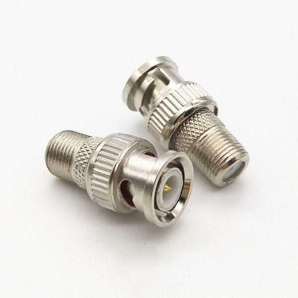 100pcs BNC Male Plug To RCA Female Adapter For CCTV Camera