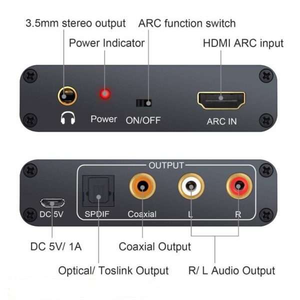 XF0098 ARC Audio Extractor HDMI Adapter