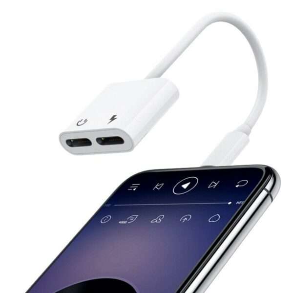 Aerbes AB-S663-i 2-in-1 IOS to IOS + IOS Adapter Cable