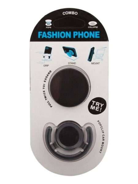 Phone Holder With Car Pop socket Hook Finger Grip For All Phones