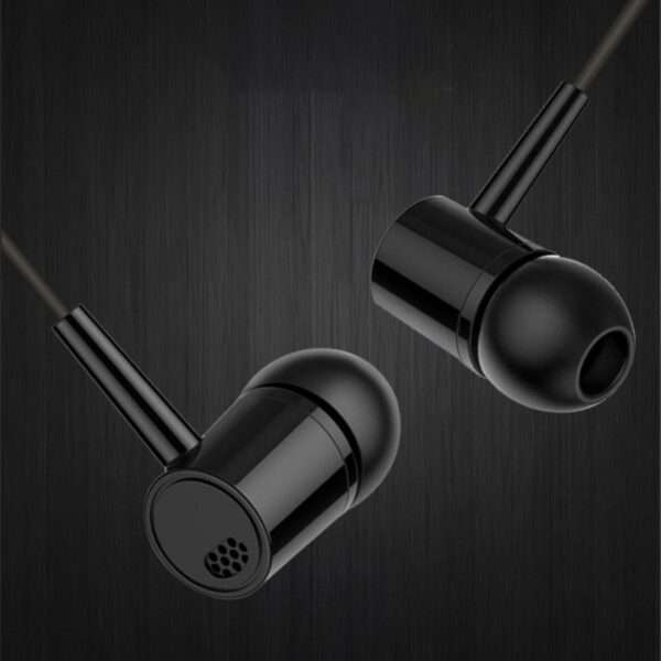 D21 Universal 3.5mm Dual Speakers Heavy Bass Dynamic In-ear Sport Wired Earphone