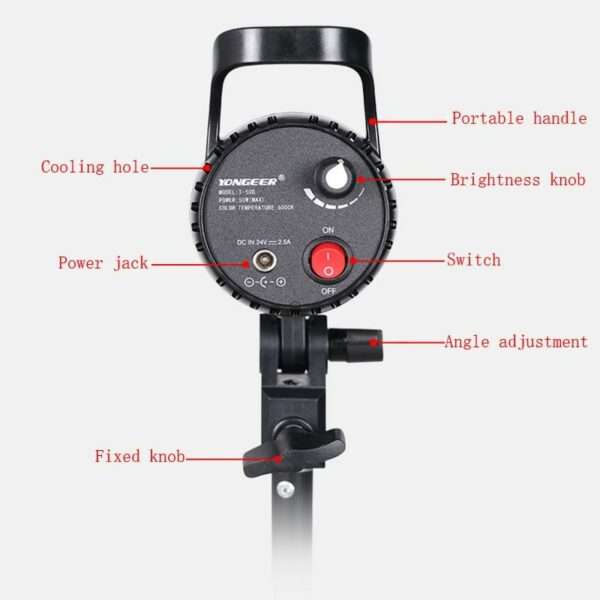 SE020 Down-light 50W Photography Canister Light