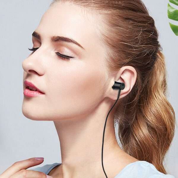 D21 Universal 3.5mm Dual Speakers Heavy Bass Dynamic In-ear Sport Wired Earphone