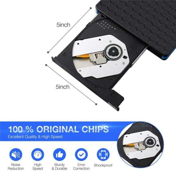 Type-C External DVD Drive USB 3.0