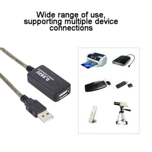 SE-L112 20M USB2.0 Male to Female Active Repeater Extension