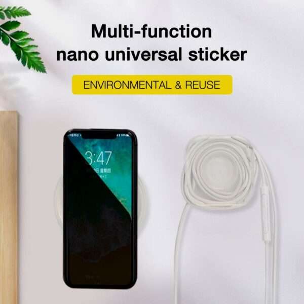 Universal Magic Nano Multi-Functional Rubber Sticker And Mobile Phone Holder