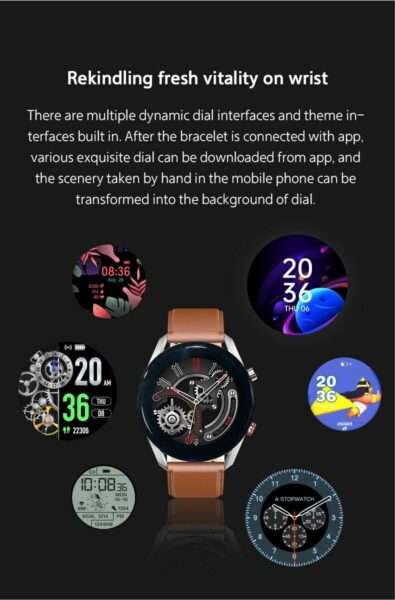 HW66 Bluetooth Smart Watch BT Call Compatible Fitpro