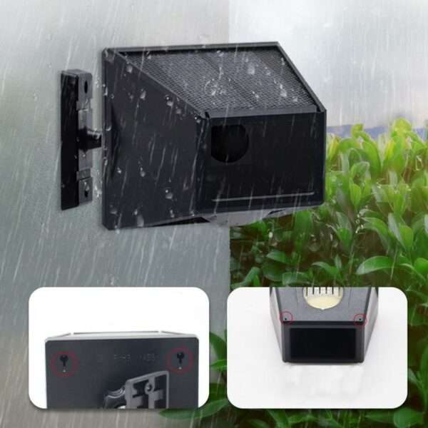 Remote Controlled Solar Alarm Lamp