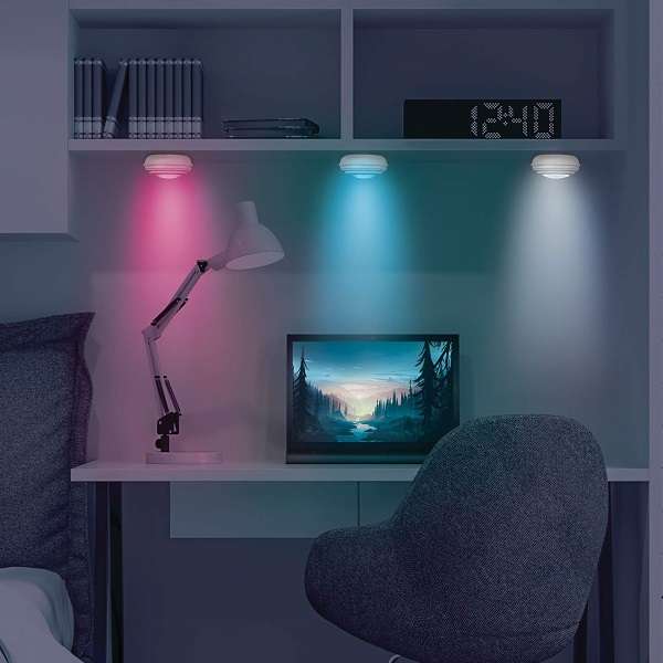 FA-184 RGB Battery Operated  Lamps With Remote Control