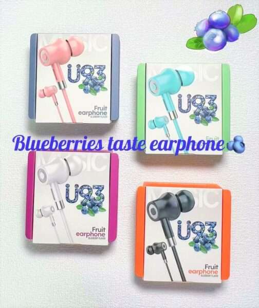 U93 Fruit Earphone 3.5mm Jack