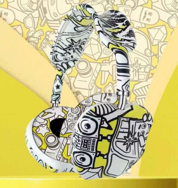 BK-27 Bluetooth 5.1 Graffiti Headphones