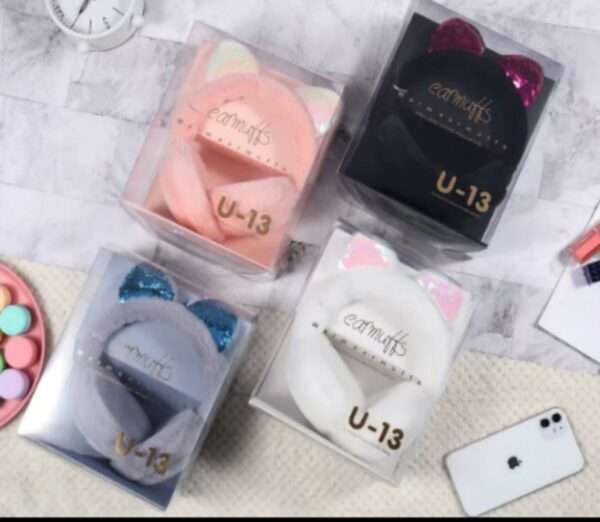 U-13 Earmuffs Wired 3.5mm Headphone