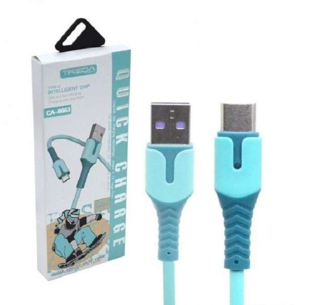 Treqa CA-8663 Type C USB Jelly Cable 5.1A