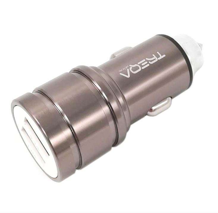 Treqa CC-314 Auto-ID 3.1A Dual USB Car Charger