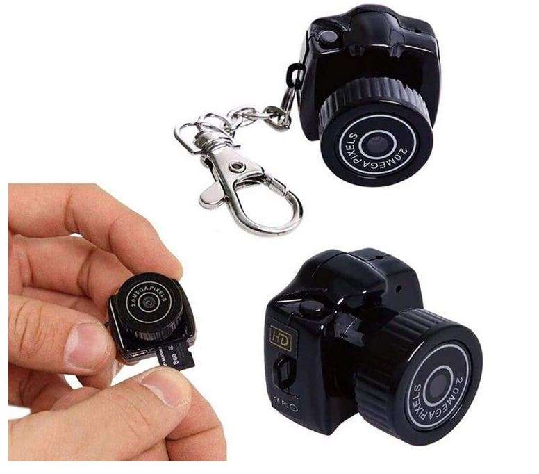 Y2000 Pocket Spy Camera Micro Smallest Portable HD with Micro SD Card Slot DVR