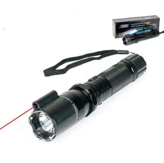 FA-288 Powerful Stun Gun Flashlight Shock Model With Electrodes