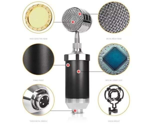 MI-6000 Condenser Microphone Radio Broadcasting Computer Studio Microphone