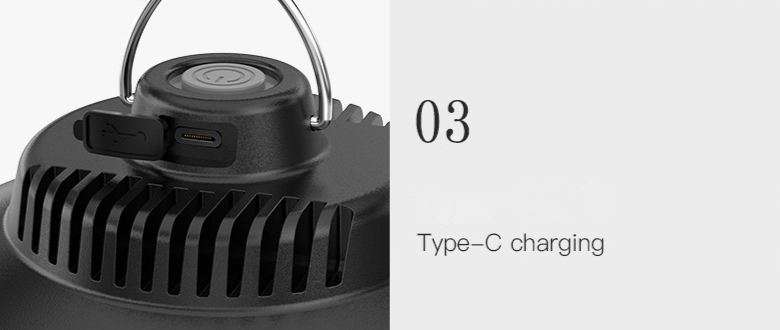 FA-LY11A Portable Outdoor Lantern Waterproof Camping Light With A Hook