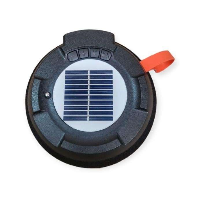 TO-T18 Solar Powered TWS Bluetooth Speaker with FM Radio, USB & Micro SD Card Playback