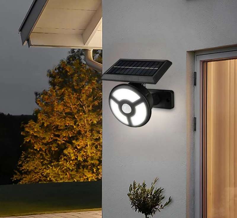 FA-1905B Solar Powered Sensor Motion COB Light