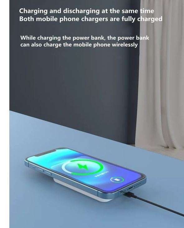 Treqa TR-966 Magnetic Wireless Power Bank 5000Mah