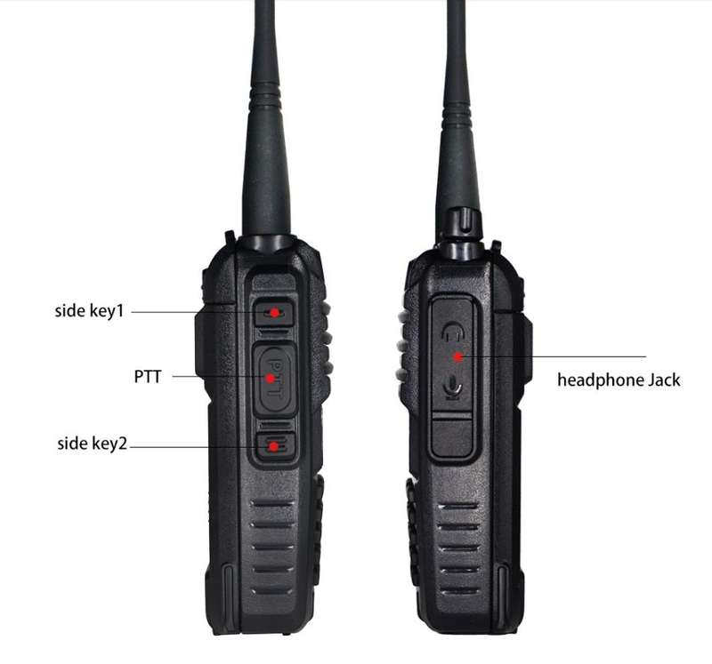 XF0547 A58S Walkie Talkie 2 Way Radio With LED Display 1pc
