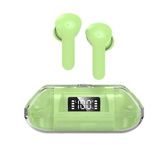 AH-807E TWS Transparent Shell Intelligent Touch Bluetooth Headset F20
