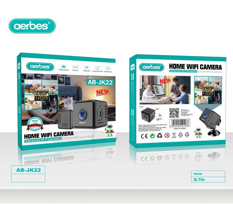Aerbes AB-JK22 HD 1080P Mini Spy Wifi Camera
