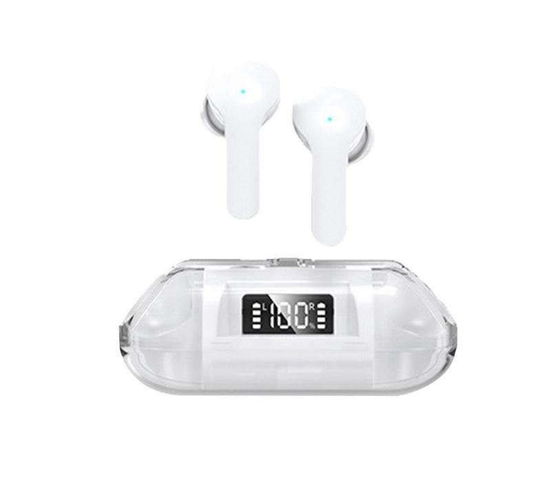 AH-807E TWS Transparent Shell Intelligent Touch Bluetooth Headset F20